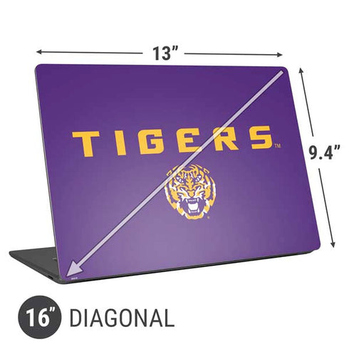 Louisiana State University - LSU Tigers Purple Universal Laptop 16in (13 x 9.4in) Skin